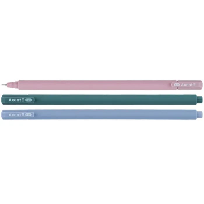Ручка гелева Axent Ultraline 0,28 мм, синій (AG1120-02-A) зображення 2