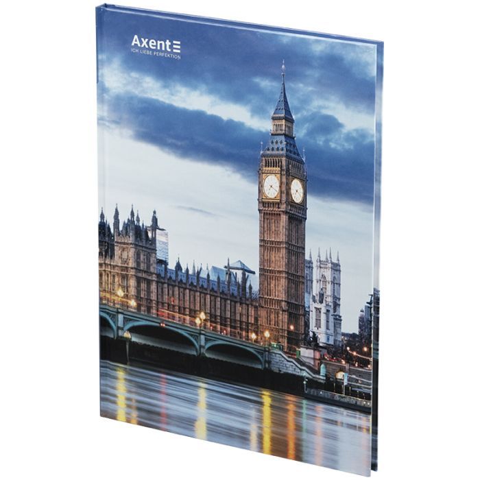 Книга записная Axent A4 City, London, 96 листов клетка (8425-5-A) изображение 2