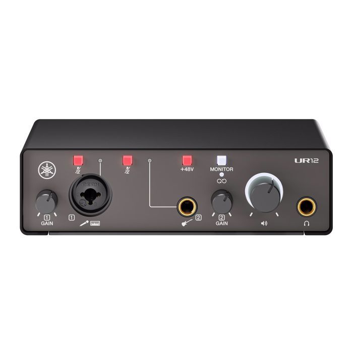 Аудіоінтерфейс Yamaha UR12MK3 Black зображення 2