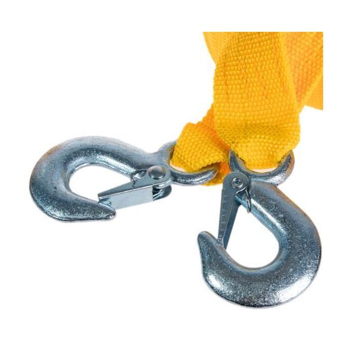 Трос буксирувальний Штурмовик 3т стрічка 46мм х 4,5м жовтий (ТРШ-245-3-1) зображення 3