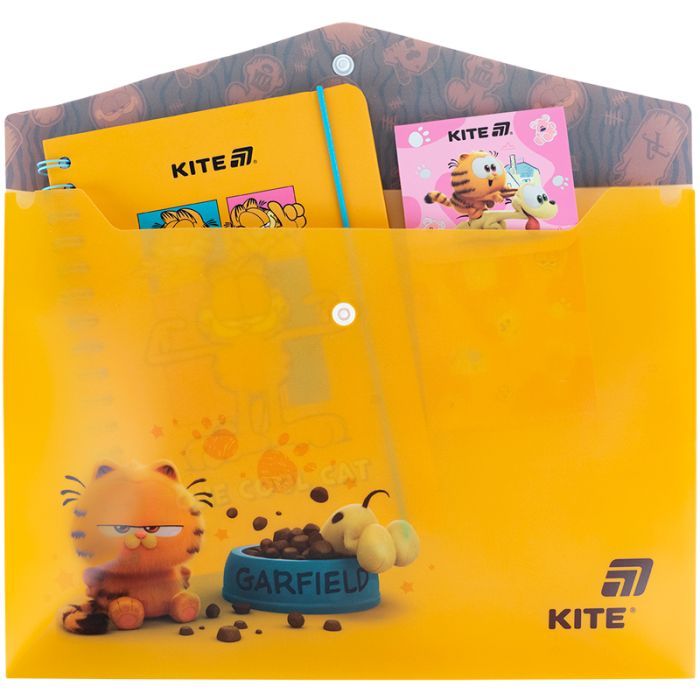 Папка - куточок Kite А4 Garfield -1 (GF25-244-1) зображення 3
