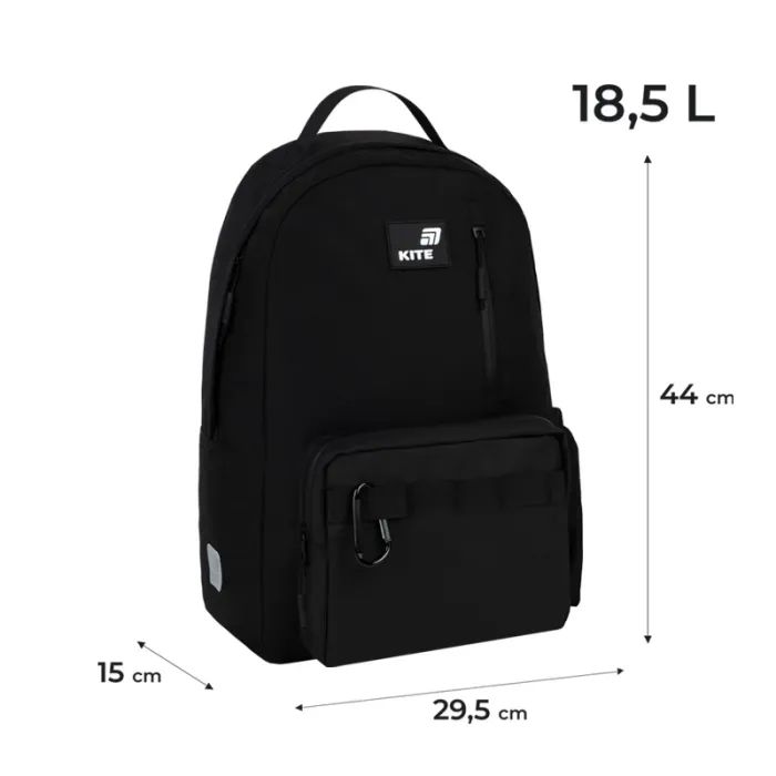 Рюкзак шкільний Kite Education teens 949L Black (K26-949L-3) зображення 12