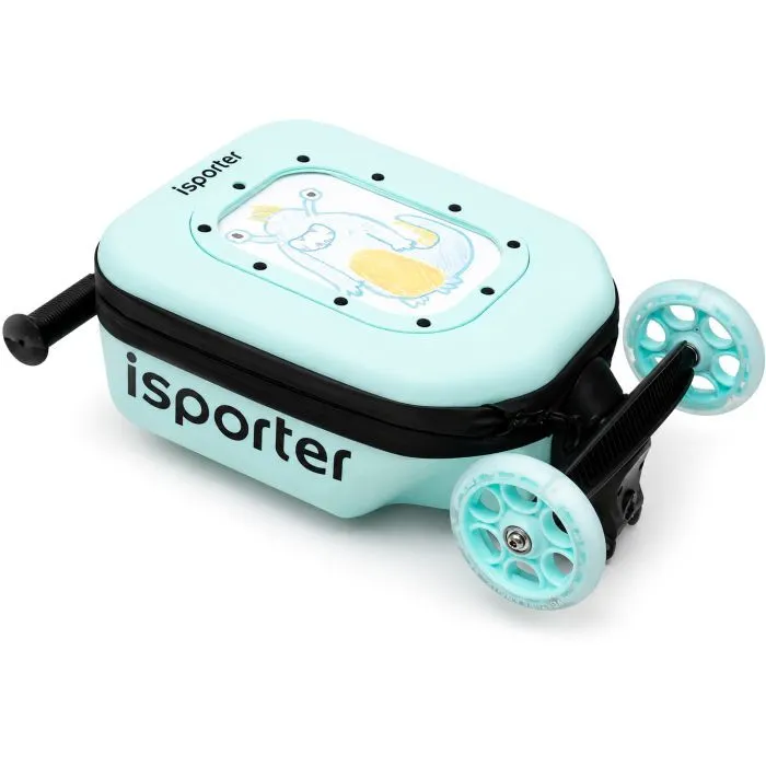 Самокат iSporter Travel 2в1 з валізою м'ятний (K3_Mint) зображення 10