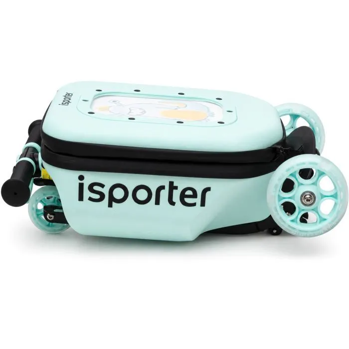 Самокат iSporter Travel 2в1 з валізою м'ятний (K3_Mint) зображення 11