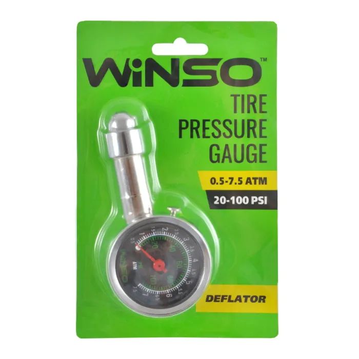 Манометр WINSO 7,5АТМ (143200)
