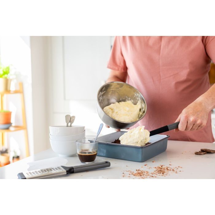 Лопатка кухонна KitchenAid Classic для тіста 30 см сірий (KHA030OHCHGG) зображення 5