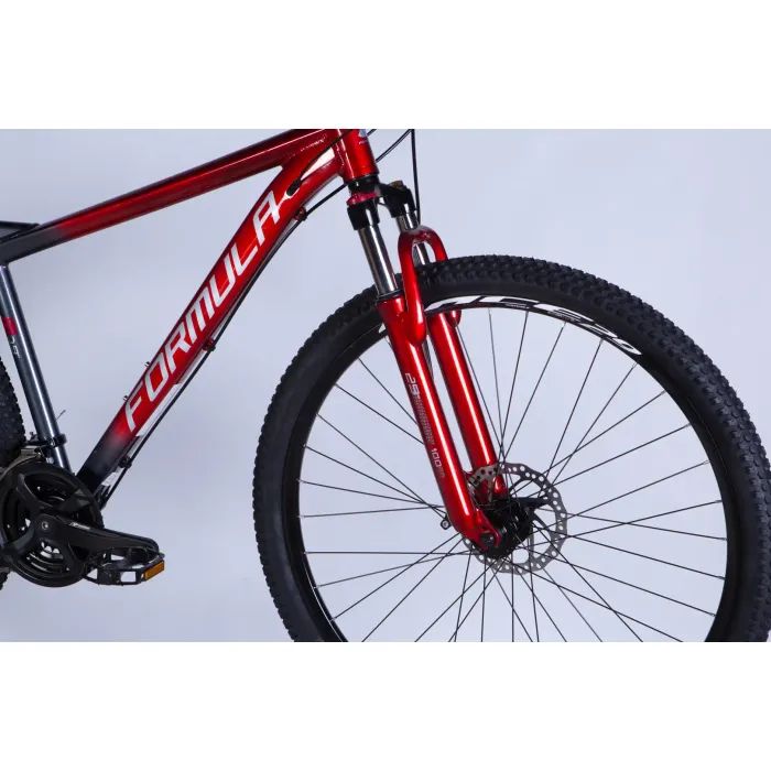 Велосипед Formula 29" F-1 DD CS рама-21" AL 2026 червоно-сірий (OPS-FR-29-437) изображение 4