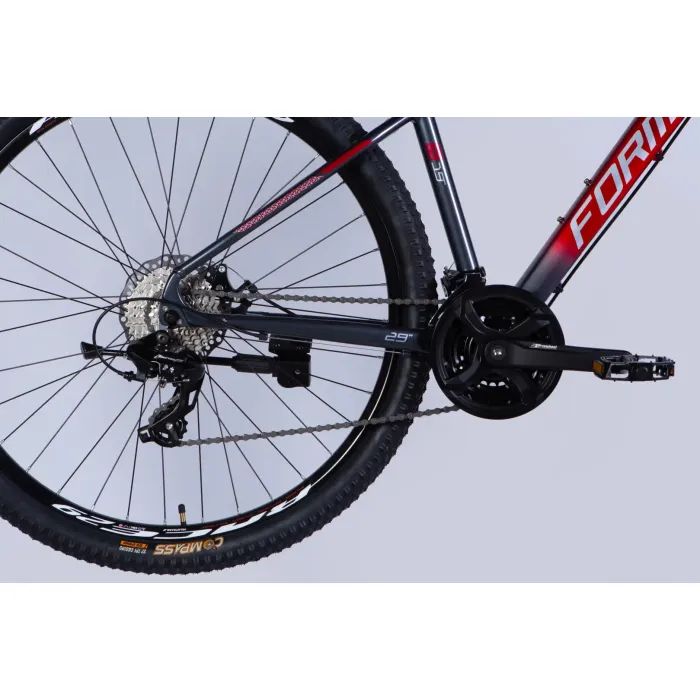 Велосипед Formula 29" F-1 DD CS рама-21" AL 2026 червоно-сірий (OPS-FR-29-437) изображение 5