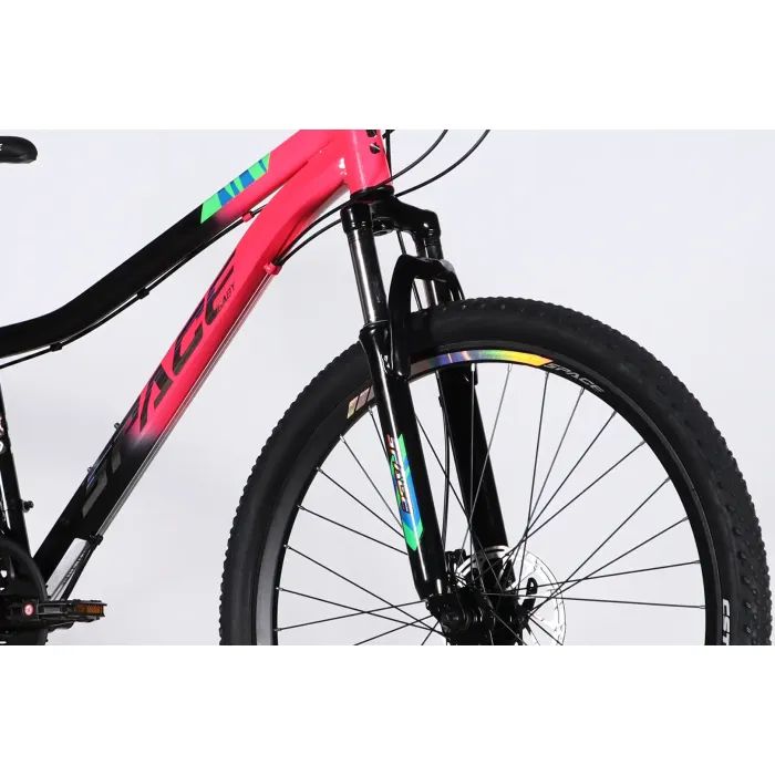 Велосипед Space 26" AURORA DD FR рама-13" ST 2026 біло-рожевий (OPS-SP-26-095) зображення 4