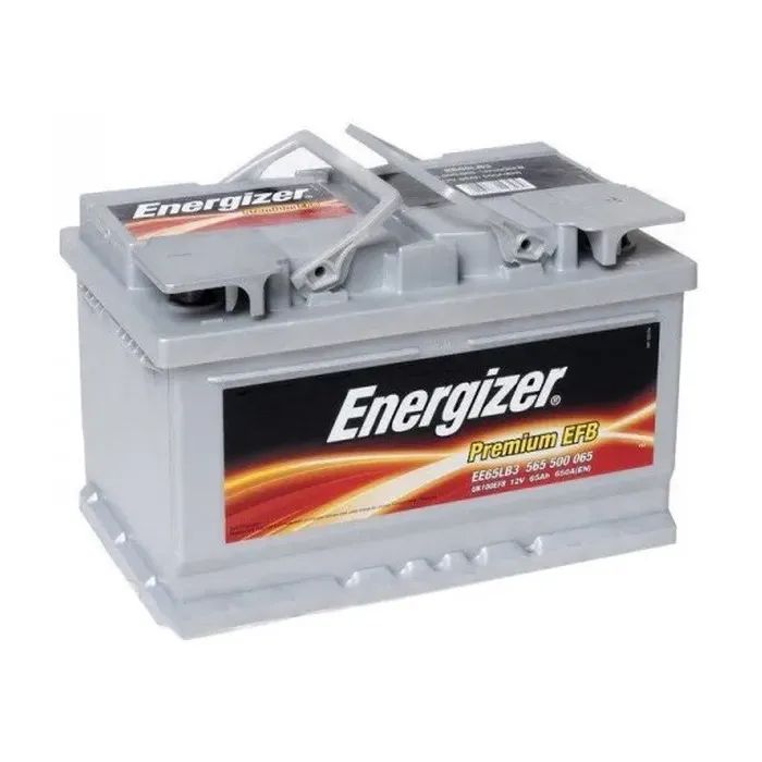 Аккумулятор автомобильный Energizer 65Ah-12v EFB R, EN650 (565 500 065)