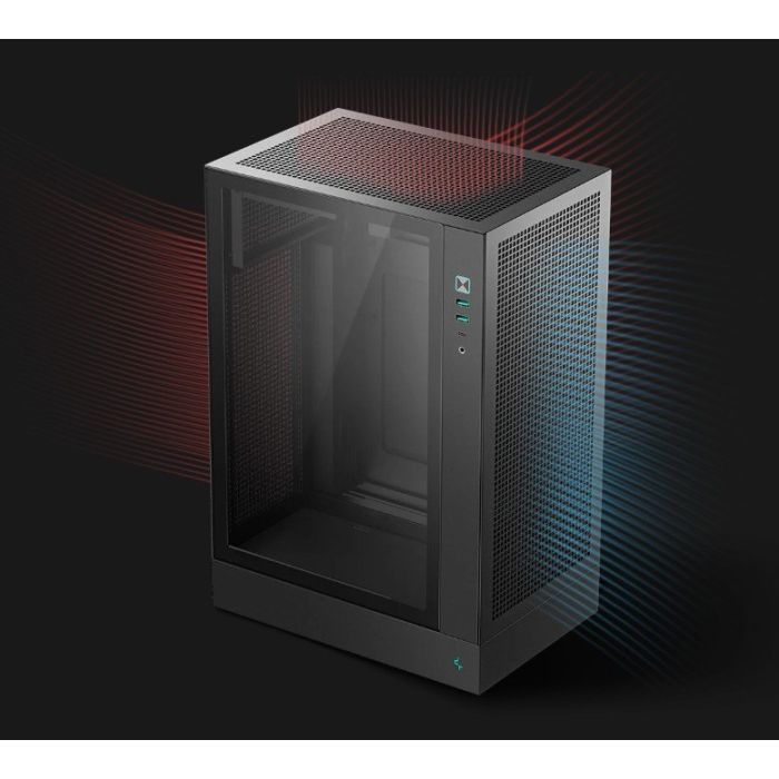 Корпус для ПК Deepcool CH170 Plus (R-CH170-BKNGM0-G) изображение 11