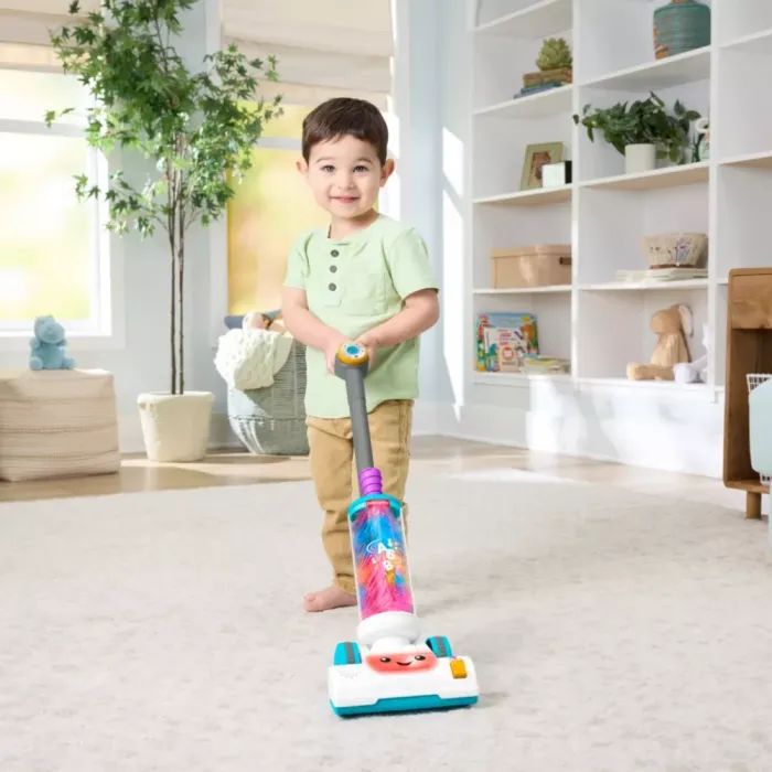 Игровой набор Fisher-Price Пылесос Веселая уборка 2-в-1 (JMM37) изображение 7