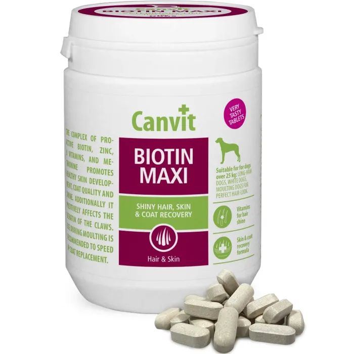 Витамины для собак Canvit Biotin Maxi 230 г (8595602507153)