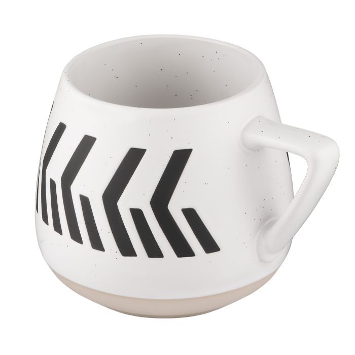 Чашка Ardesto Auro, 440мл, кераміка, білий (AR3034) зображення 3