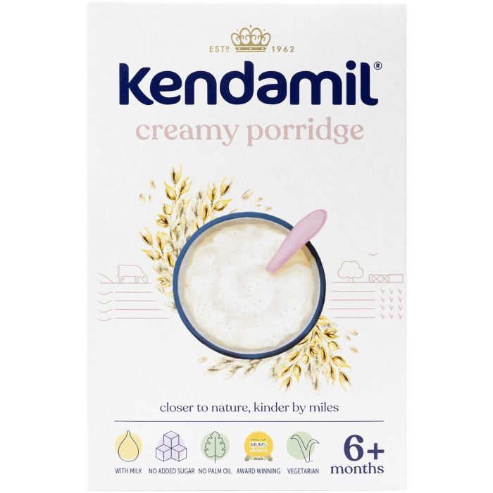 Детская каша Kendamil Молочная сливочная овсяная с 6 месяцев 150 г (92000149)