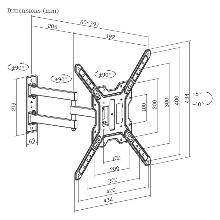 Кронштейн ITech Кронштейн ITech LCD243 (LCD243) изображение 10