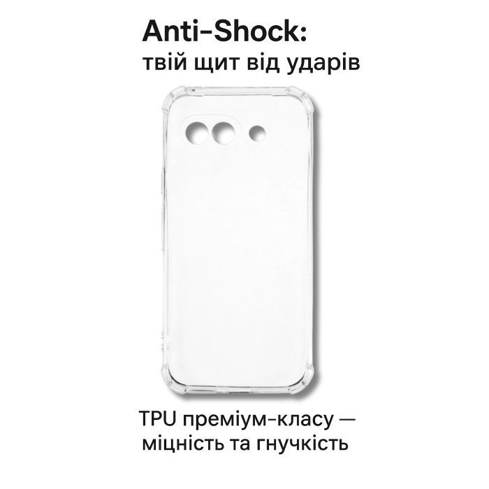 Чехол для мобильного телефона BeCover Anti-Shock Google Pixel 9a Clear (715071) изображение 5