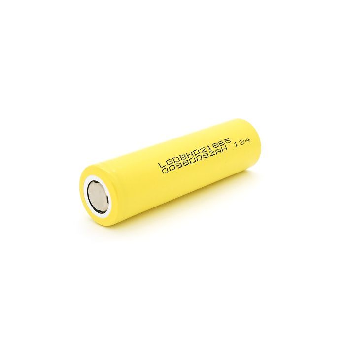 Аккумулятор 18650 3000mAh, 20A, 4.2/3.7/2.5V, Yellow LG (LGDBHD21865 (LG HD2)) изображение 3