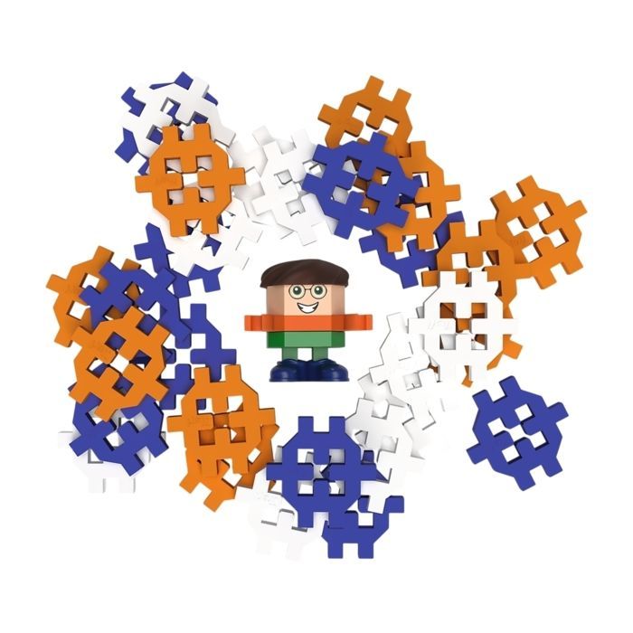 Конструктор Trefl Connect с игровой фигуркой Mat 35 деталей (5900511620054)