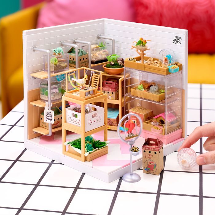 Игровой набор MGA's Miniverse серии Animals - Создай мир животных (595700) изображение 12