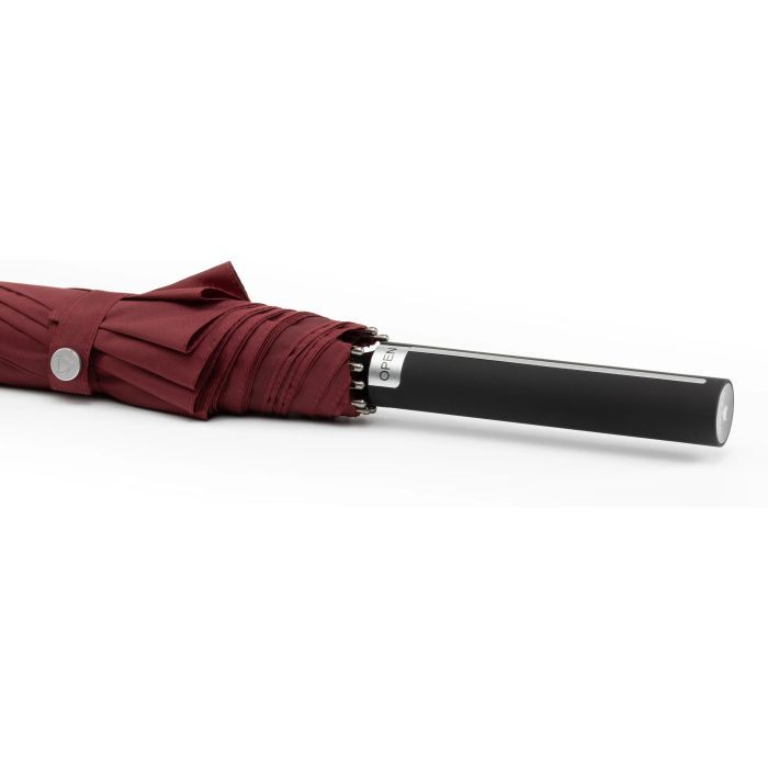 Зонт Krago тростина Soft Burgundy з ручкою із гумовим покриттям (umb-9-003) изображение 5