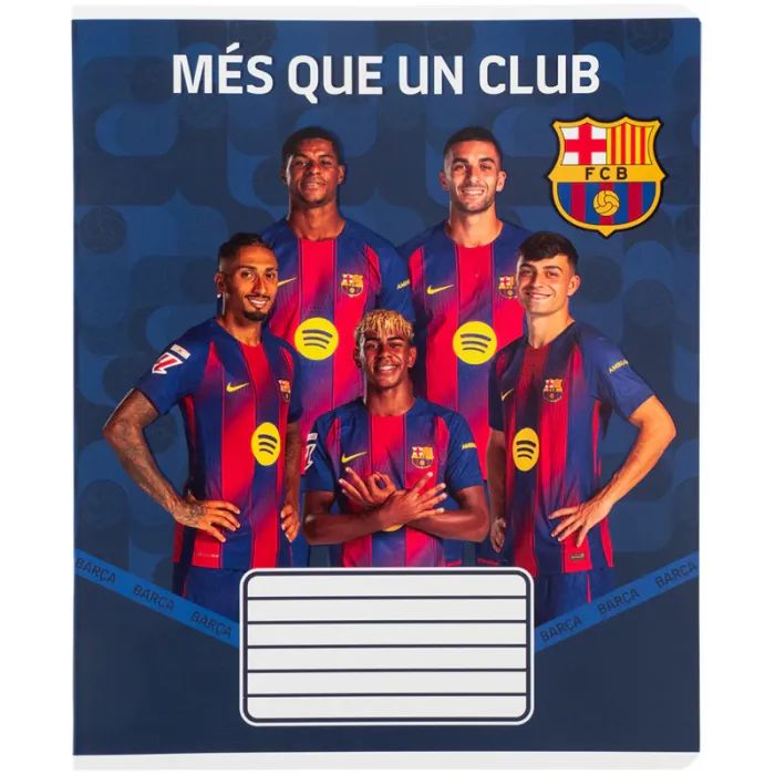Зошит Kite FC Barcelona, 18 аркушів, клітинка (BC26-236) зображення 11