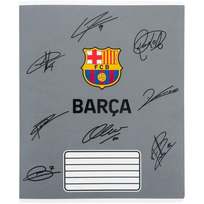 Зошит Kite FC Barcelona, 18 аркушів, клітинка (BC26-236) зображення 3