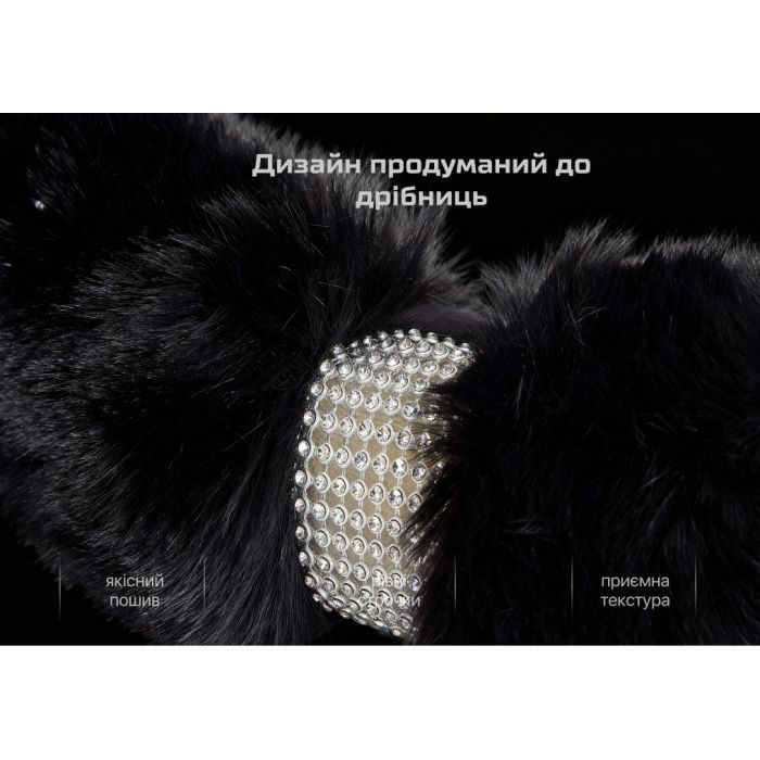 Чехол на руль VITOL M чорн (VLOD-24FA6 BK M) изображение 9