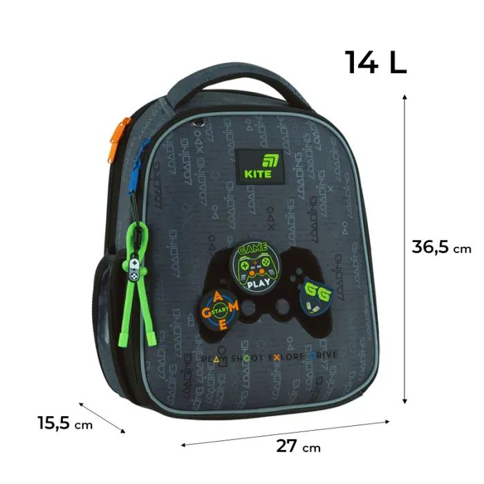 Портфель Kite Education каркасний 555 Good Game (K26-555S-5) изображение 11