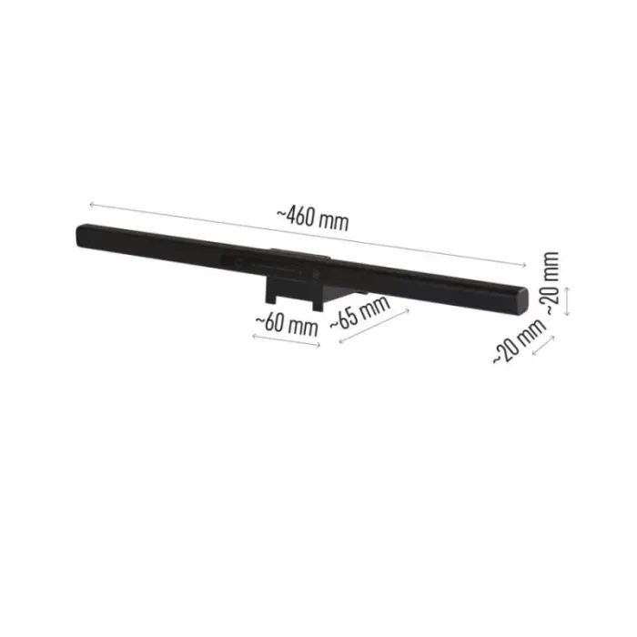 Настільна лампа EMOS на монітор 200Lm 5.6W (Z7617) зображення 3