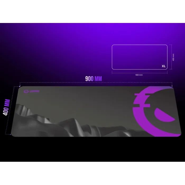 Коврик для мышки Lorgar Advanced MPA15XL Speed Black/Purple (LRG-MPA15XL) изображение 10
