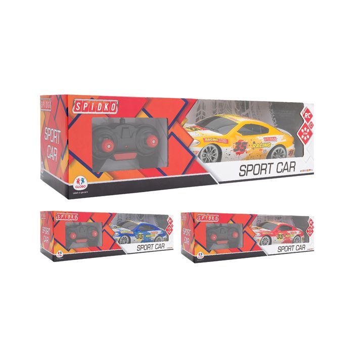 Радіокерована іграшка SPIDKO Sports car зі світлом 116, жовтий (40997/2)
