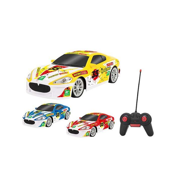 Радіокерована іграшка SPIDKO Sports car зі світлом 116, жовтий (40997/2) зображення 2