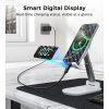 Дата кабель USB-C to USB-C 1.8m PD100W digital display silicone Choetech (XCC-1063) зображення 5