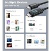 Дата кабель USB-C to USB-C 1.8m PD100W digital display silicone Choetech (XCC-1063) зображення 6
