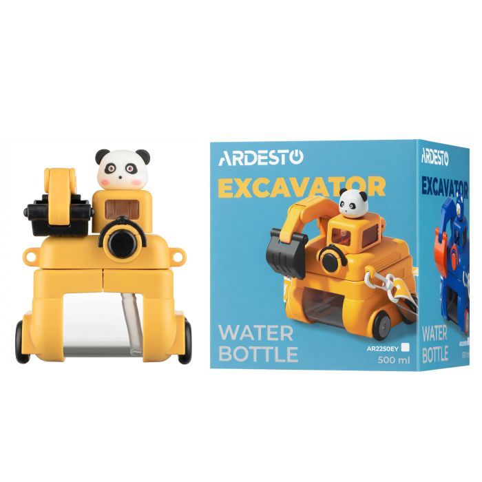 Пляшка для води Ardesto Excavator 500мл, пластик, синій (AR2250EB) зображення 8