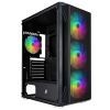 Корпус для ПК 1stPlayer X5-BK-4F1-PS-600FK-EU