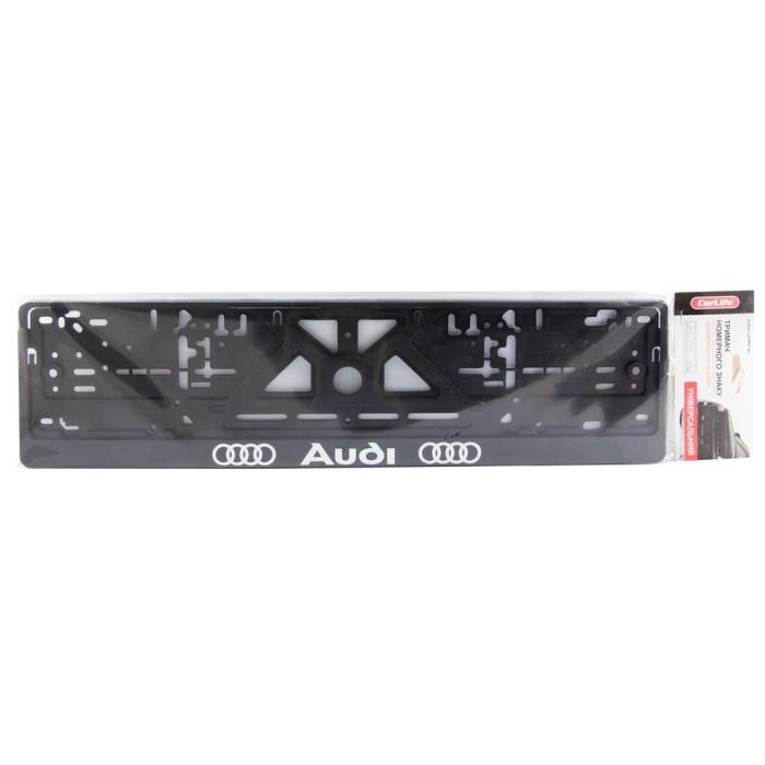 Рамка номерного знака CarLife Audi (NH12) изображение 2
