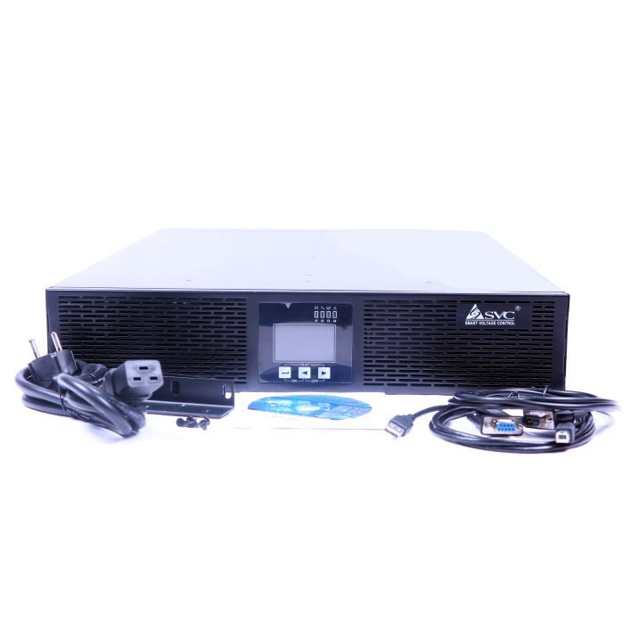 Источник бесперебойного питания SVC RT-3KSB On-Line, RM 3000VA (RT-3KSB) изображение 3