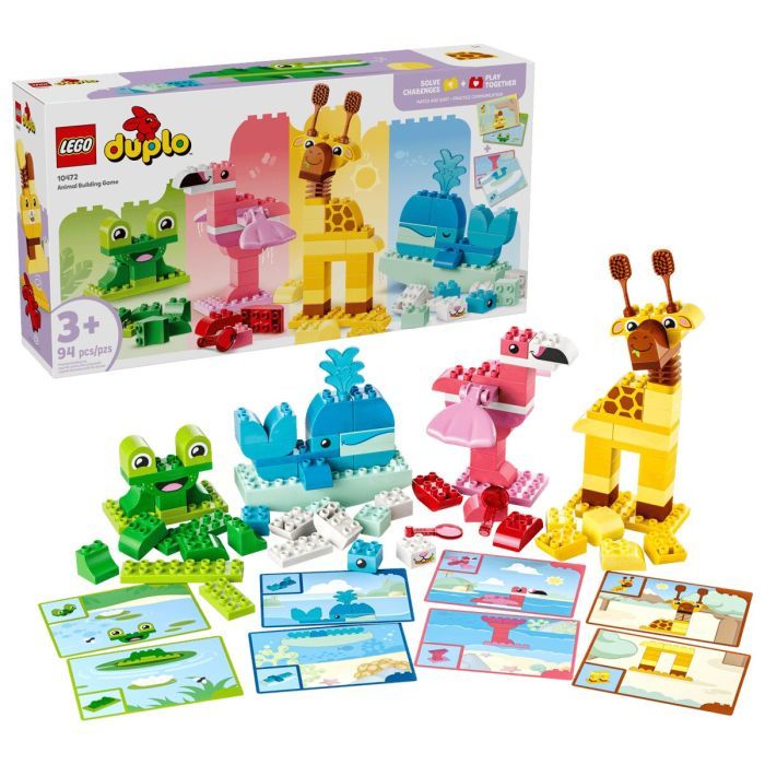 Конструктор LEGO DUPLO Игра по строительству животных (10472)