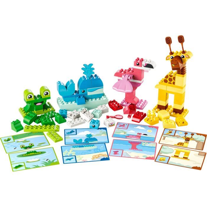 Конструктор LEGO DUPLO Игра по строительству животных (10472) изображение 2