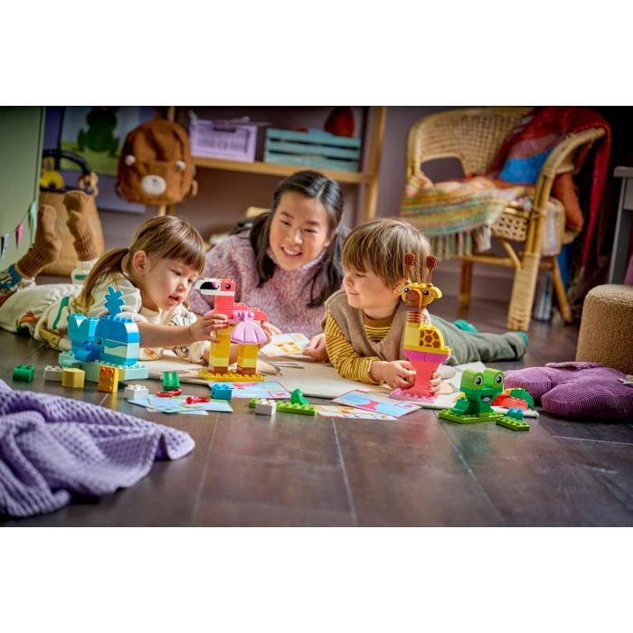 Конструктор LEGO DUPLO Игра по строительству животных (10472) изображение 9