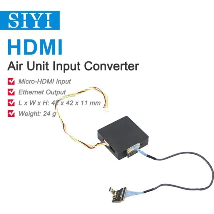 Медіаконвертер SIYI Air Unit HDMI Input to Ethernet Output Converter (SIYIAURHI) зображення 4