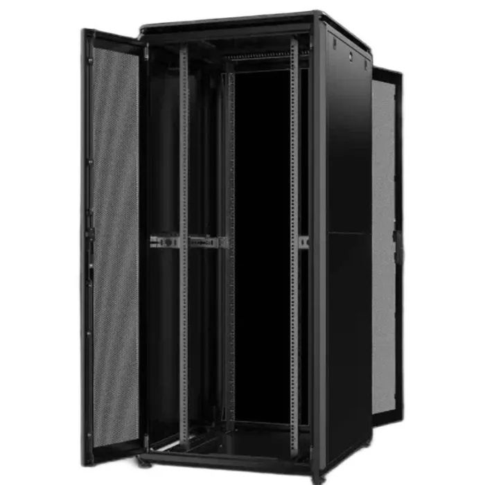 Шкаф напольный Mirsan 42U GTN 19" 800x800, perforated door (MR.GTN42U88DE.01_PRF63)