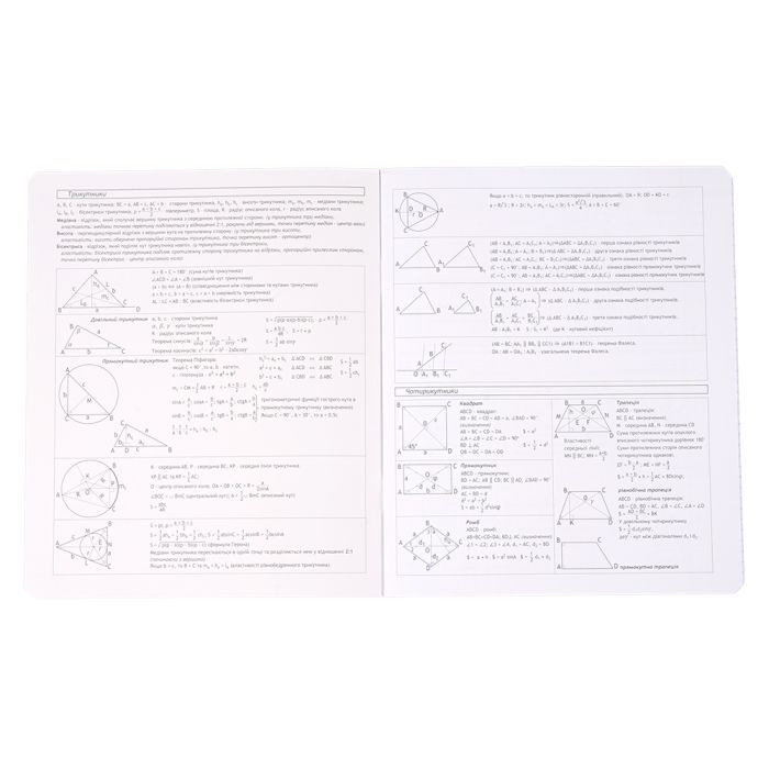 Тетрадь ZiBi MONOCHROME 48 листов, клетка геометрия (ZB.1705-11) изображение 3