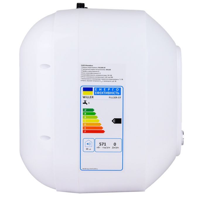 Бойлер Willer PUL30R-Elf изображение 5