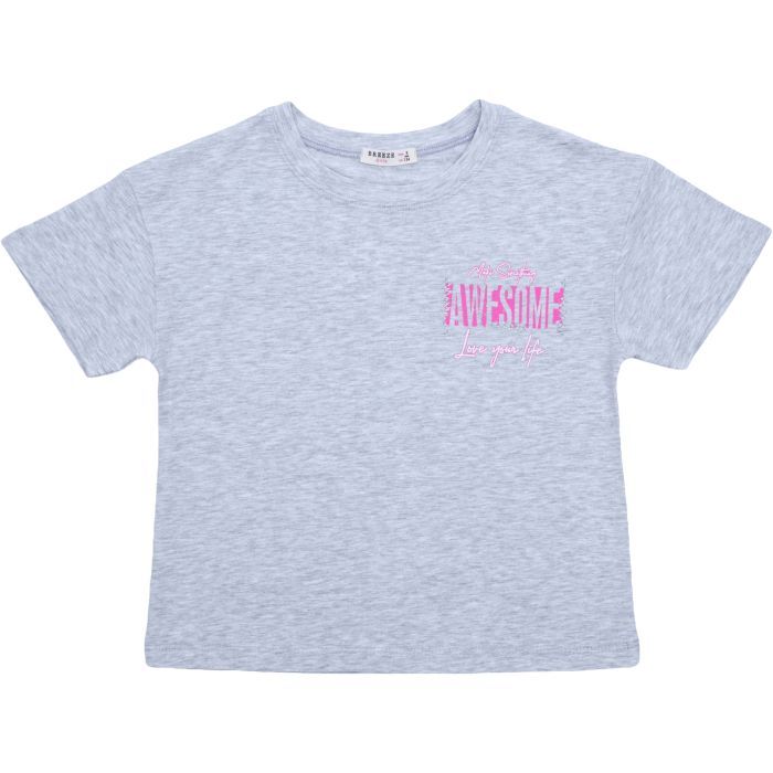 Футболка детская Breeze AWESOME (21578-134G-gray)