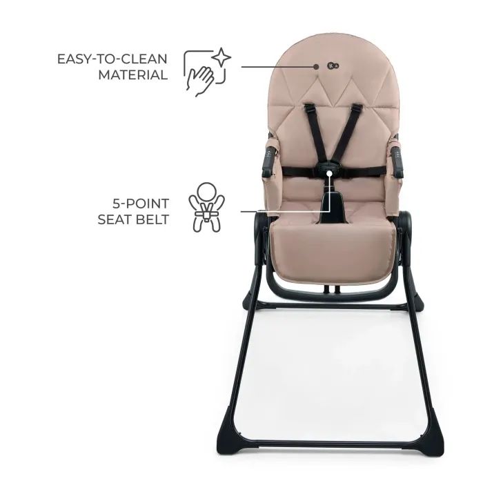 Стілець для годування Kinderkraft Binci Grey (5902533928002) зображення 3