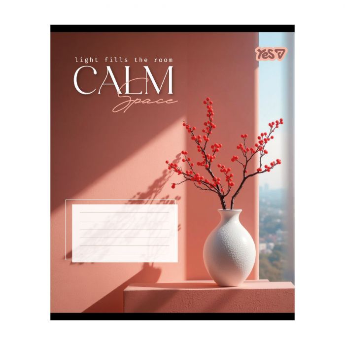 Зошит Yes Calm space А5 48 аркушів клітинка (769108) зображення 4