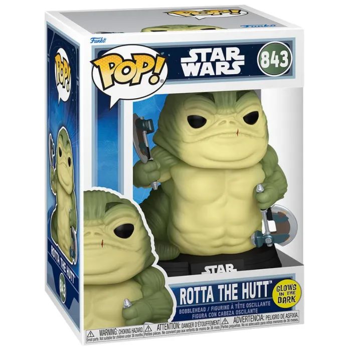 Фигурка Funko Pop серии Мандалорец и Грогу - Ротта Хатт (GW) (90823) изображение 2